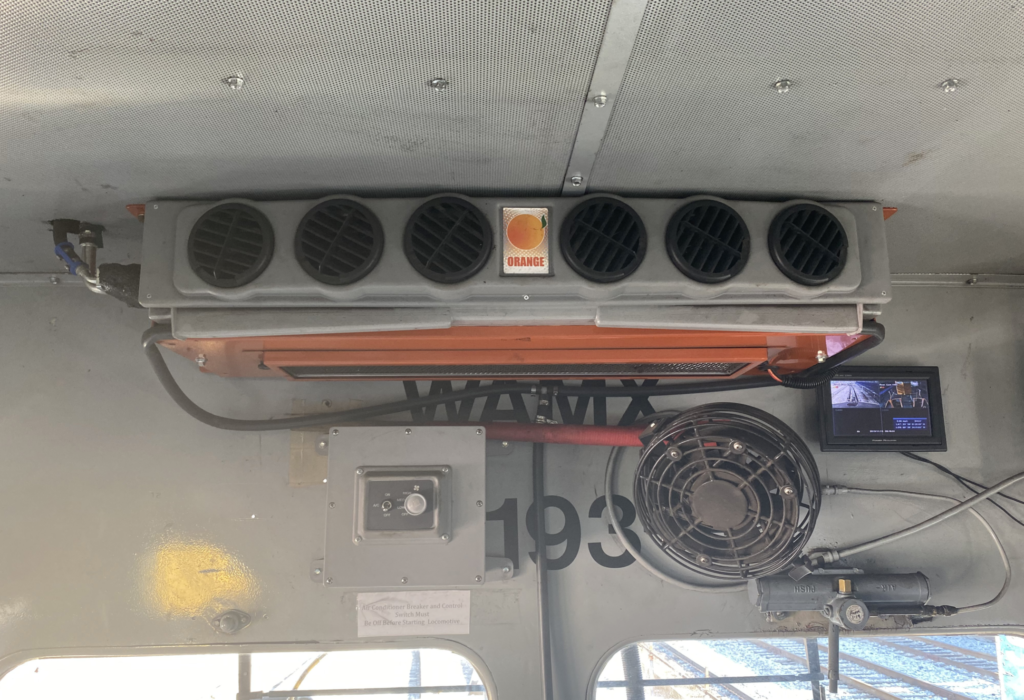 INPS Group Orange Locomotive A/C System Evaporator
