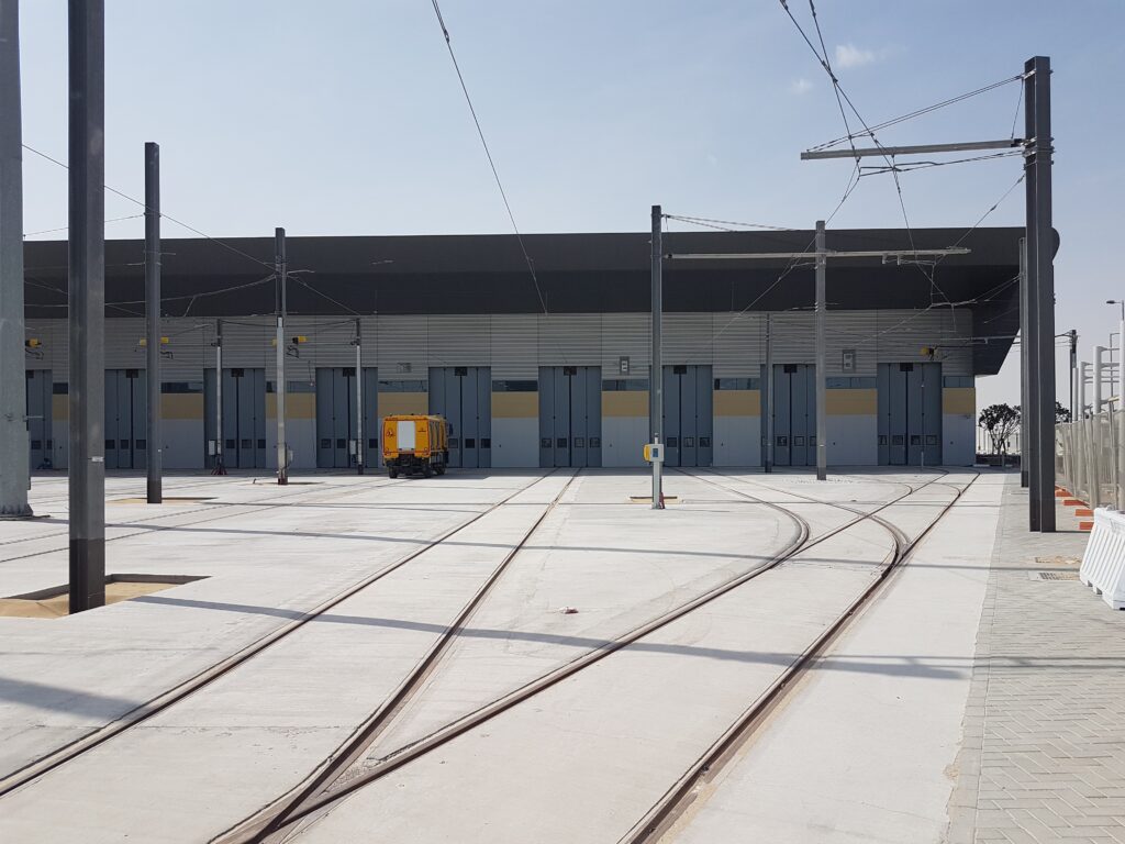 Light Rail Maintenance Depot Doors