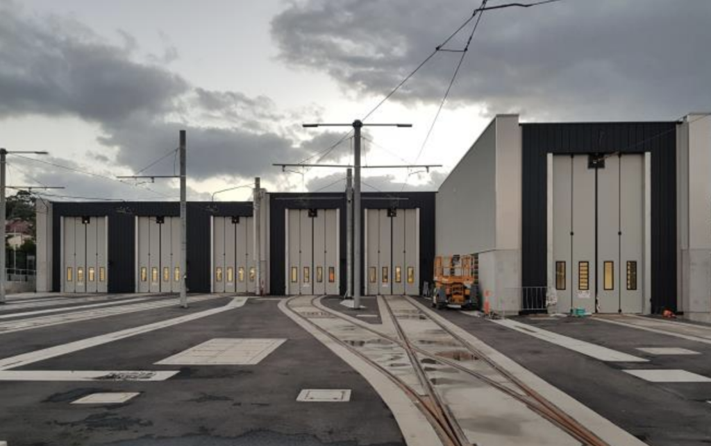 Jewers Doors Sydney Light Rail Depot