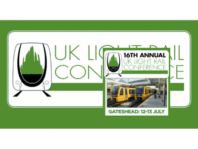 UK Light Rail Conference banner