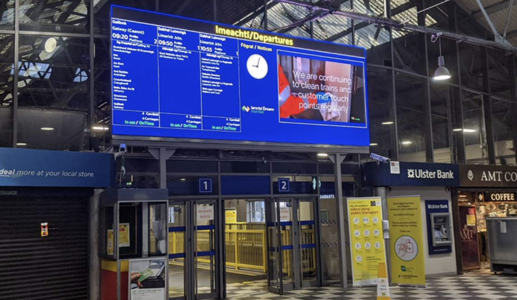 Daktronics LED Display Passenger Information