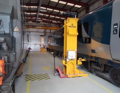 Mechan Jacks Enhance Updated Glasgow Rail Depot