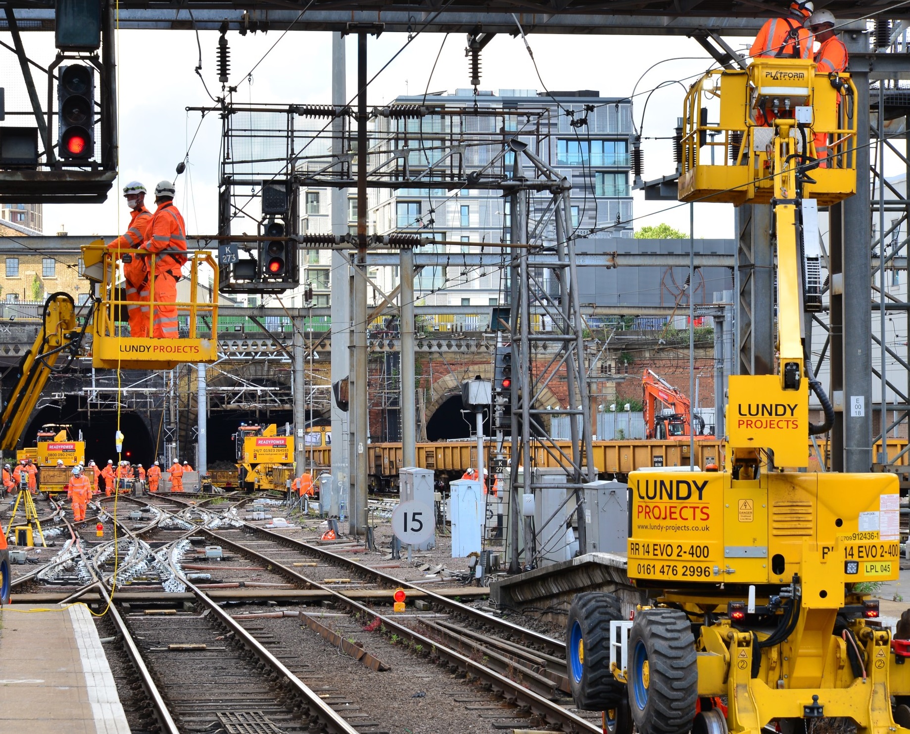 Network Rail to begin works at London King's Cross station as part of the 1.2 billion GBP East Coast Main Line