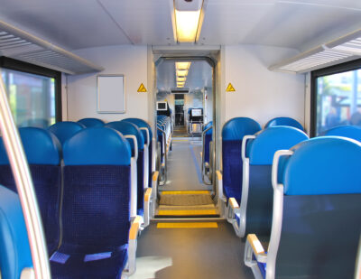 Industrilas Interior Design for Trains