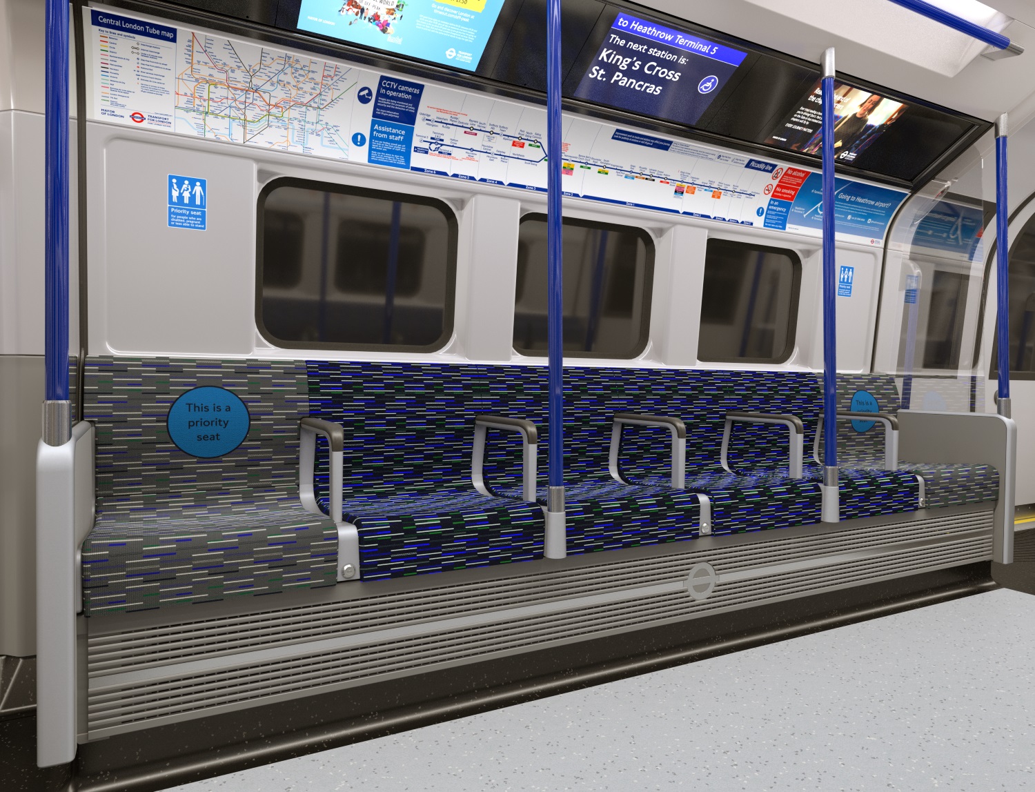 Detailed Design of Piccadilly Tube Trains Revealed RailwayNews