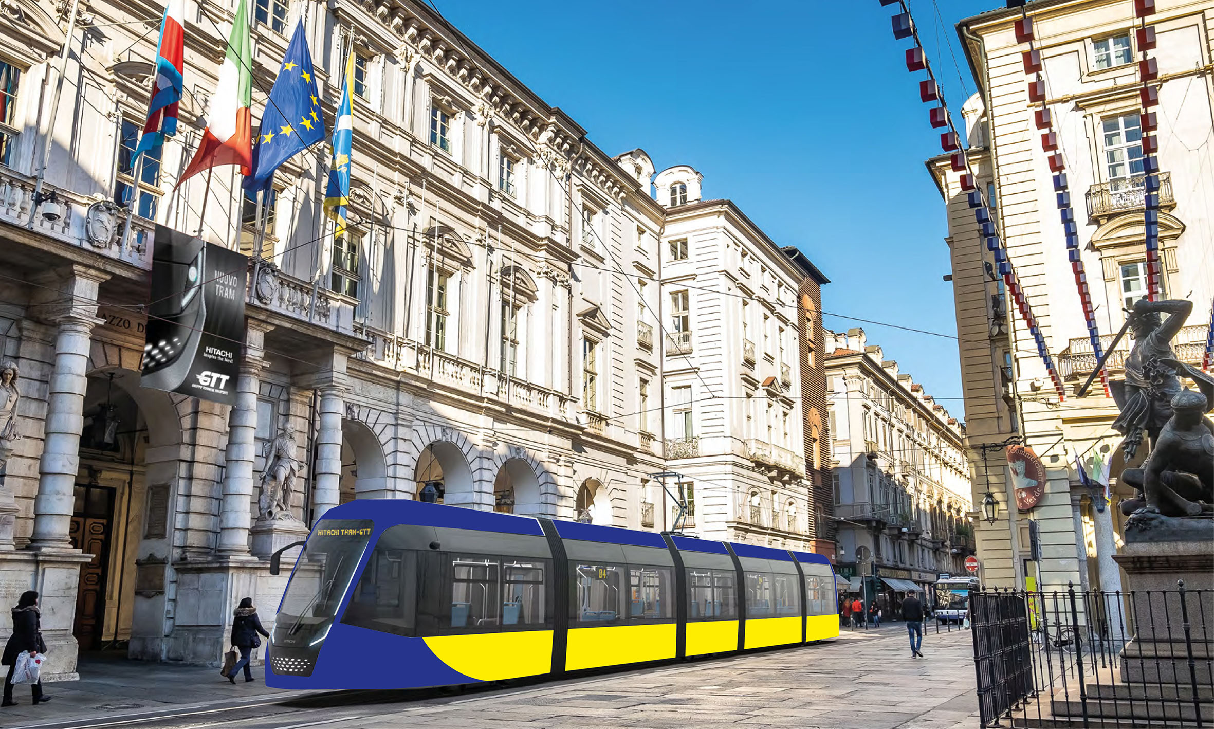 Tram in Turin