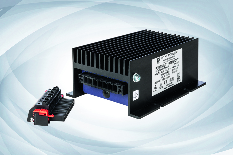 DC/DC Converters PCMDS150 for Rolling Stock Applications