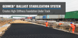 GEOWEB® System Provides Ballast Stabilisation for Werrington Junction