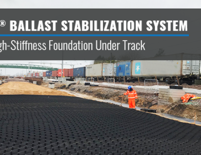 GEOWEB® System Provides Ballast Stabilisation for Werrington Dive Under