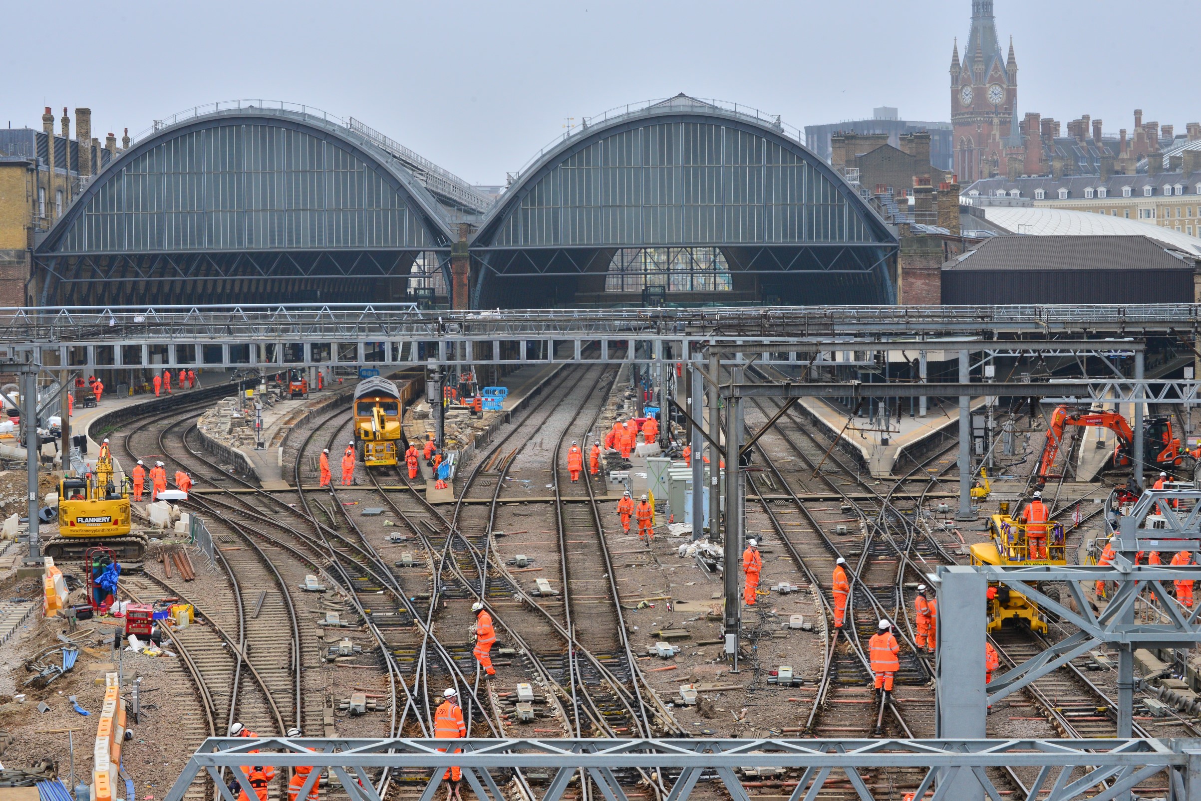 London King’s Cross Track Upgrade Reaches Final Stage RailwayNews