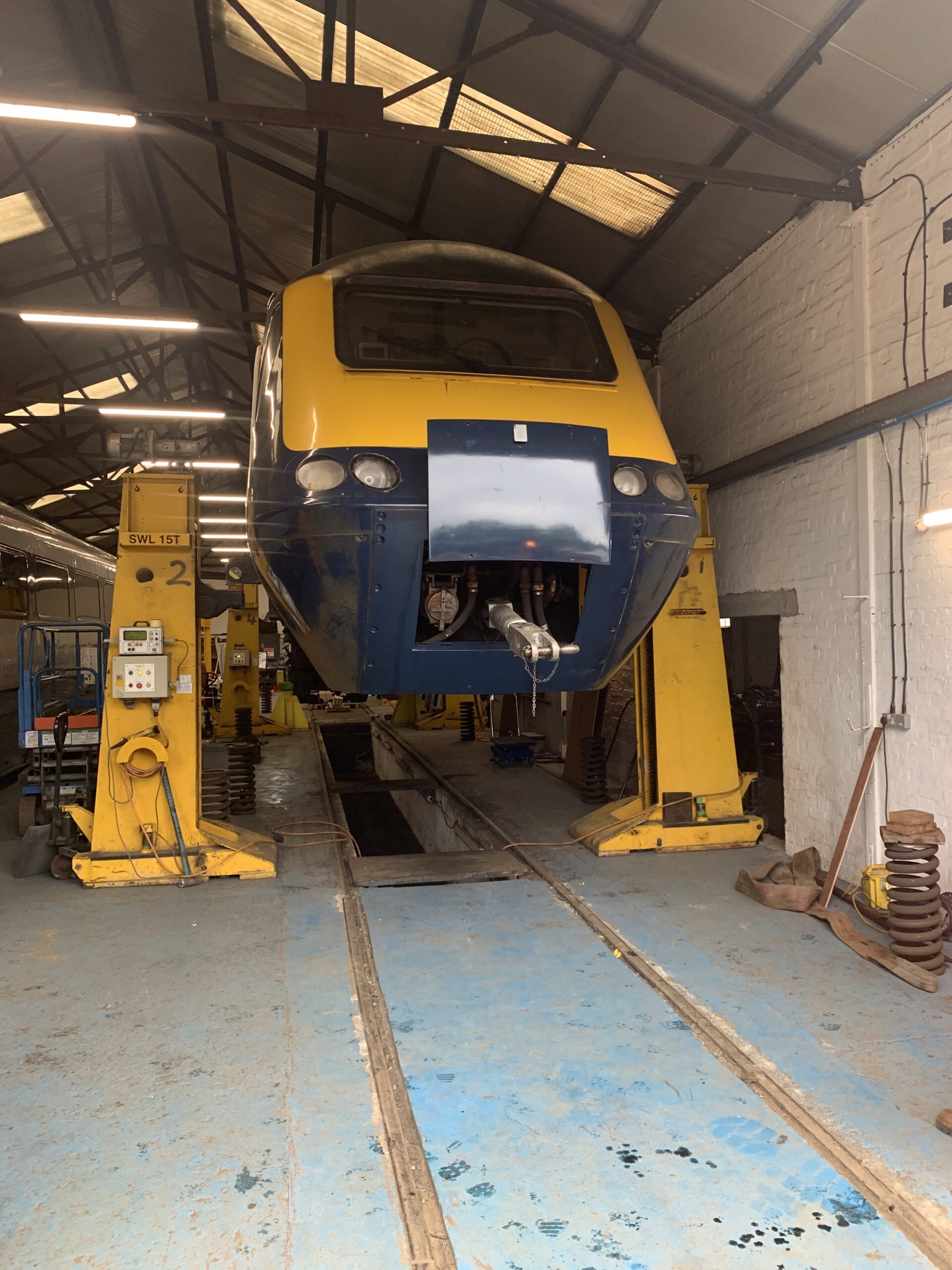 Class 43 and HST Derailment Repairs
