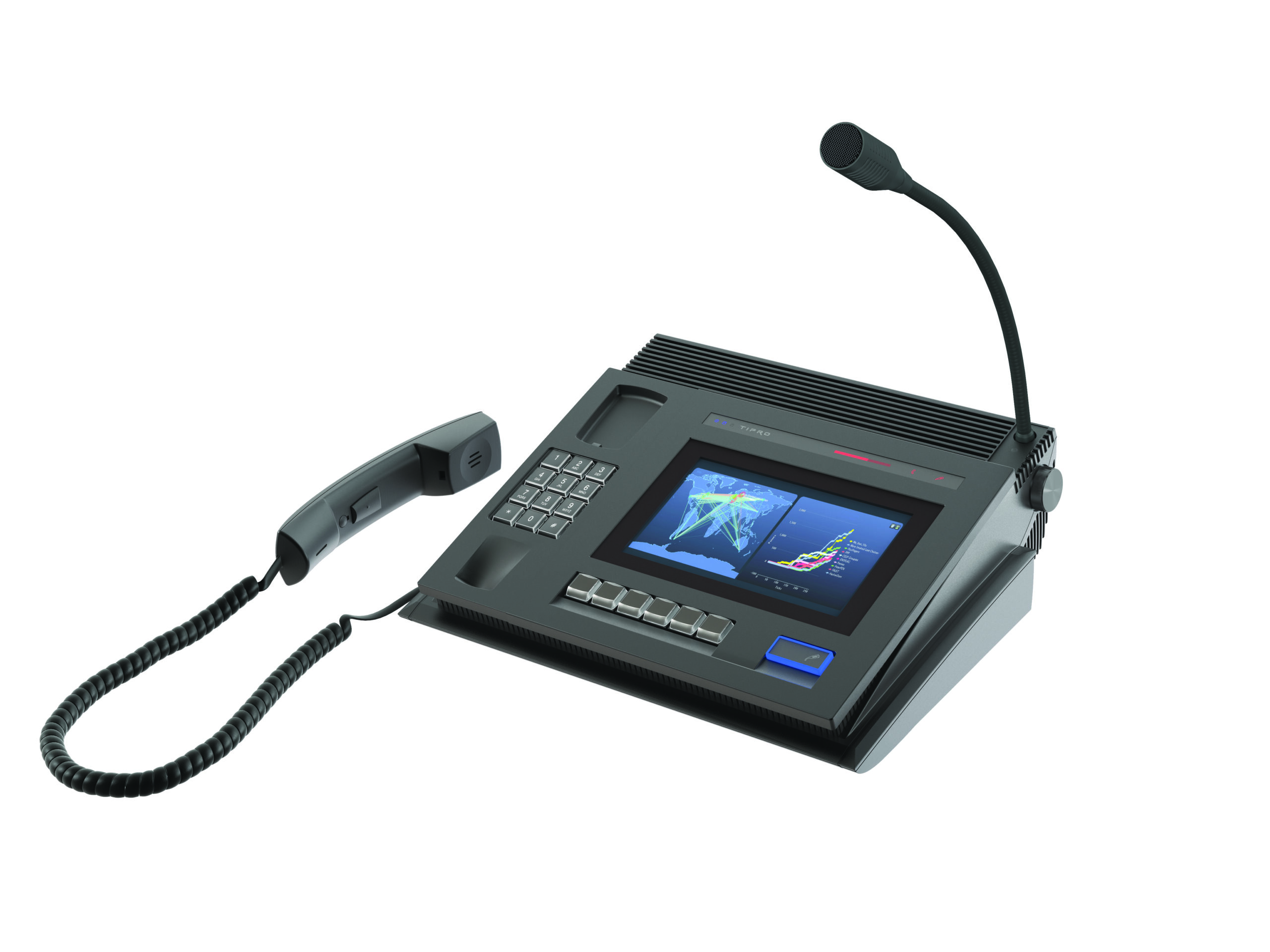 7.0'' Compact Touchcomputer with Integrated InterCom and Handset