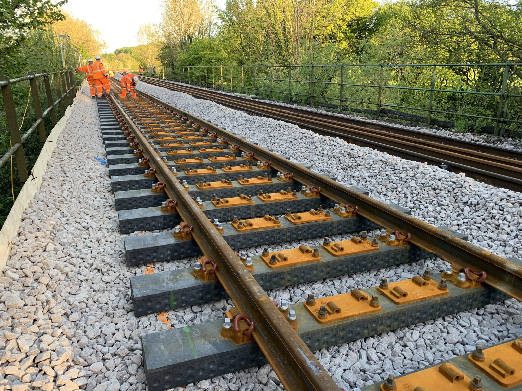 Network Rail Lays First Recycled Plastic Railway Sleepers | Railway-News