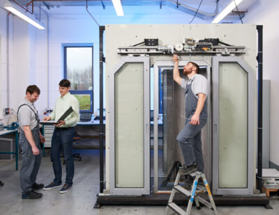 Dowaldwerke_Door- test _lab