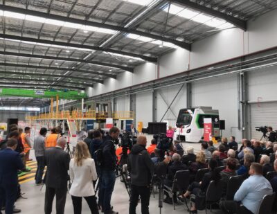 Train Manufacturing Restarts in Western Australia