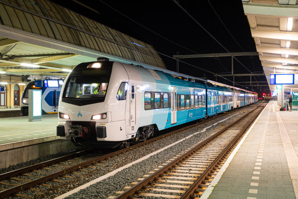  Arriva WINK train test drives from Amersfoort to Zwolle.