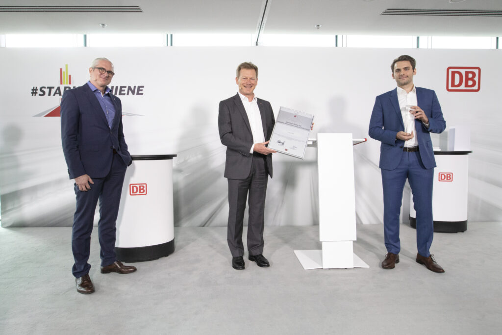 LiveEO Deutsche Bahn award