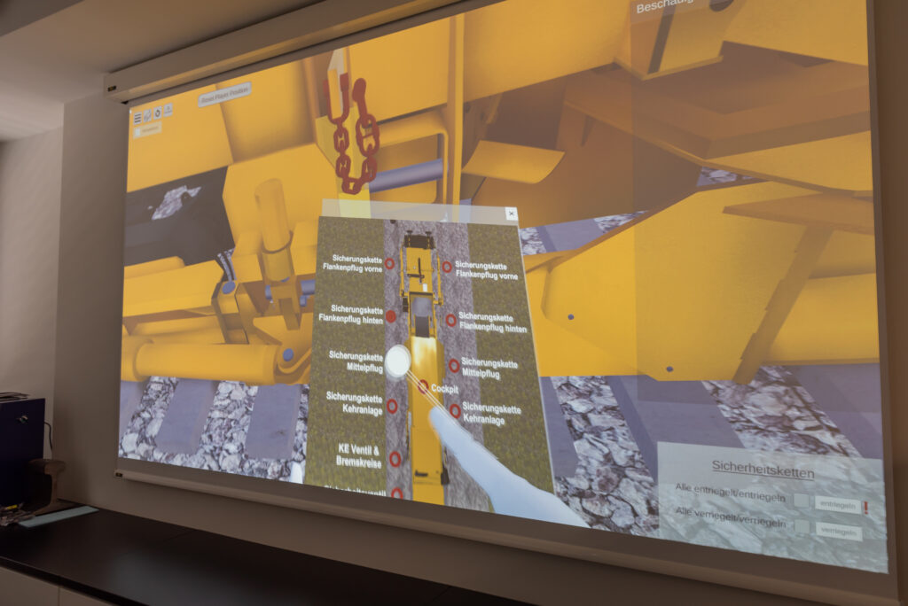 Plasser Theurer 3d simulation