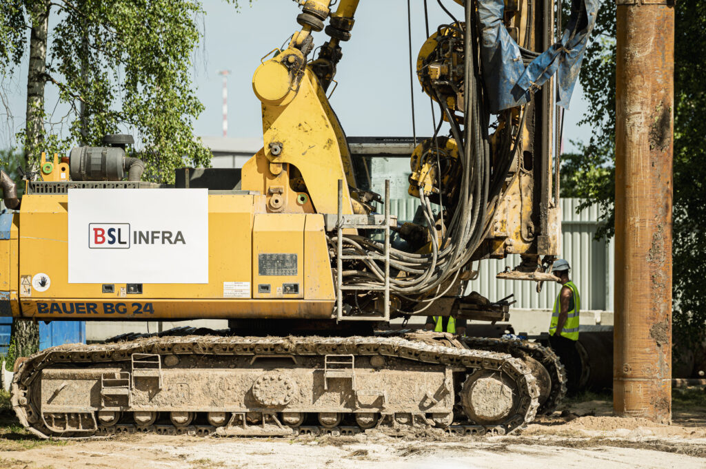 Rail Baltica RIX station construction site opening