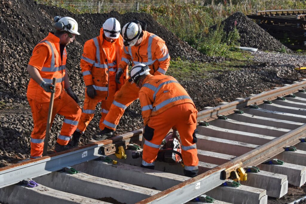 Railway workers