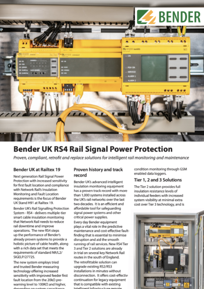 RS4 Rail Signal Power Protection