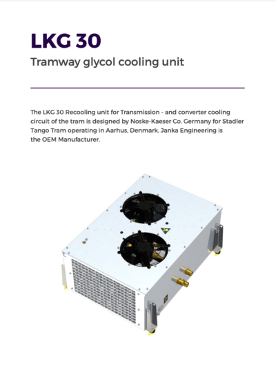 Tramway Glycol Cooling Unit