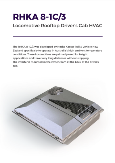 Rooftop Driver’s Cab HVAC
