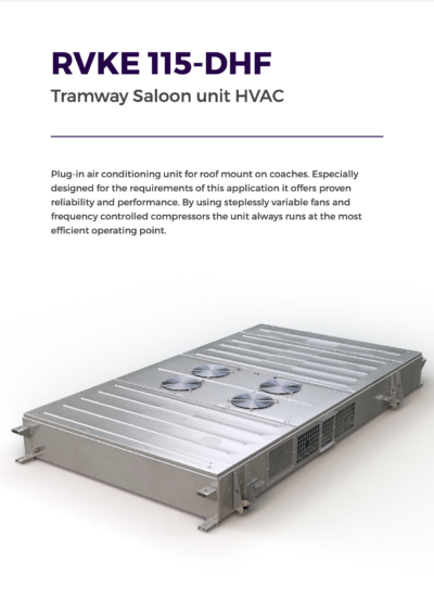 Tramway Saloon Unit HVAC
