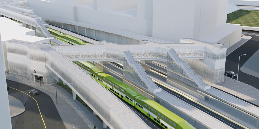 The new King Liberty GO station. Artist’s rendering, final designs are subject to change.