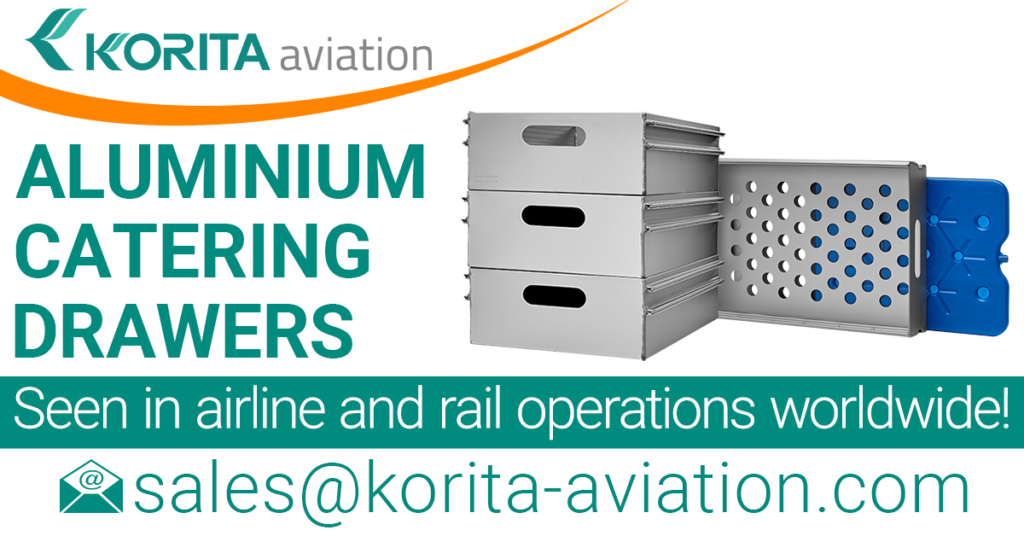 Rail Catering Aluminium Drawers