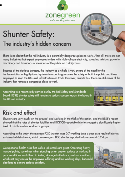 Shunter Safety