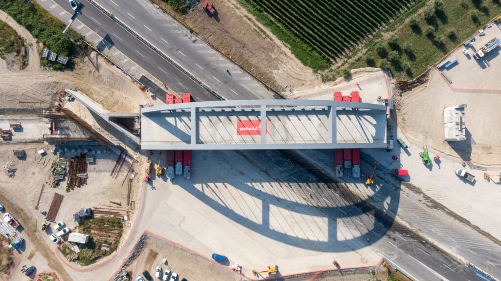 Webuild Completes Construction of Third Bridge on Naples-Cancello Section of High-Speed Rail Line