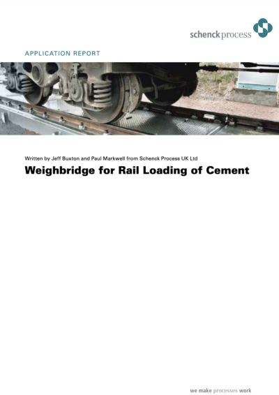 Weighbridge for Rail Loading of Cement