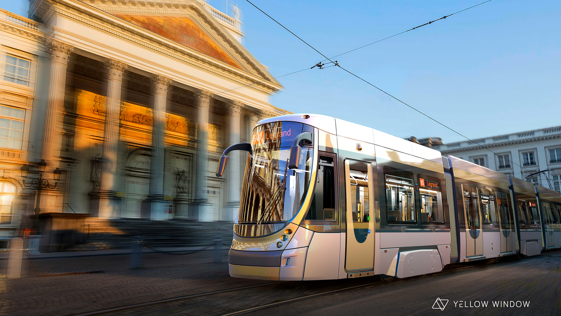 MIVB STIB Flexity for Brussels 2