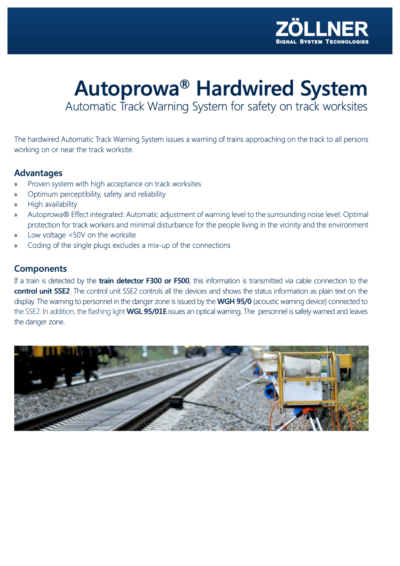Autoprowa® Hardwired System