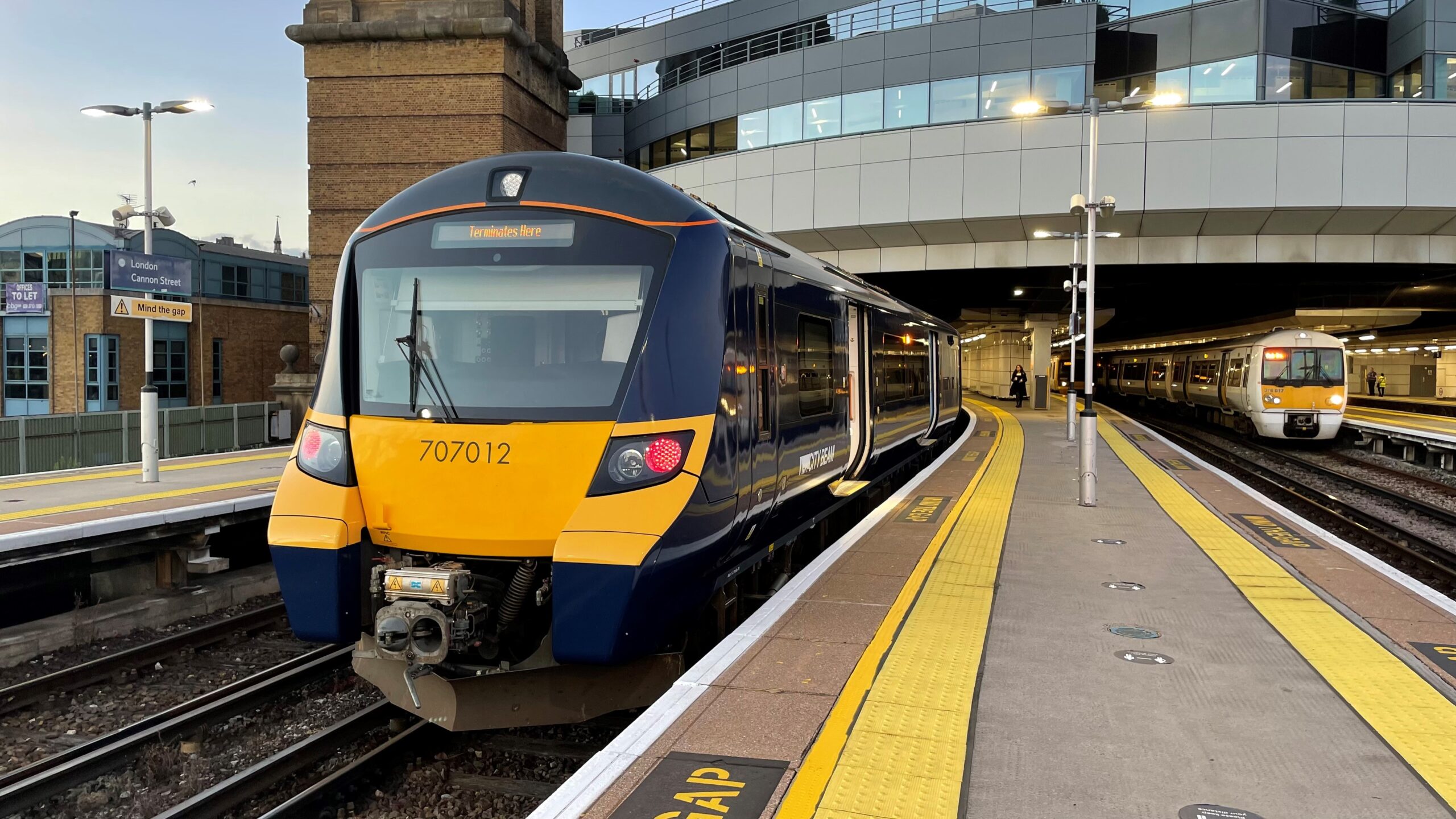 A Siemens Desiro City Class 707 EMU for Southeastern