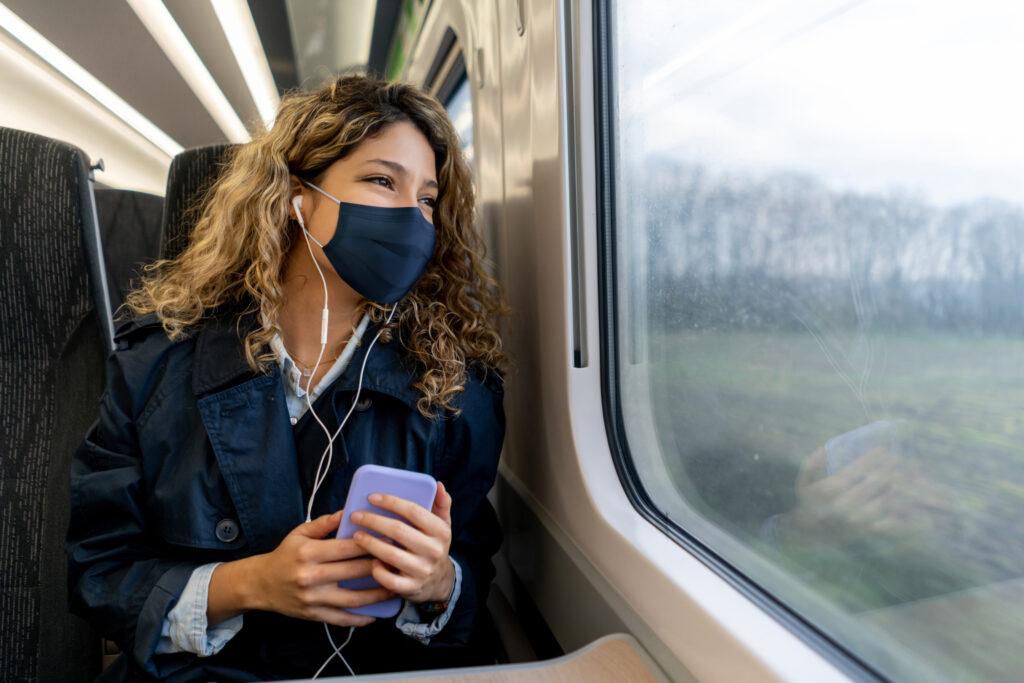 Train commuter