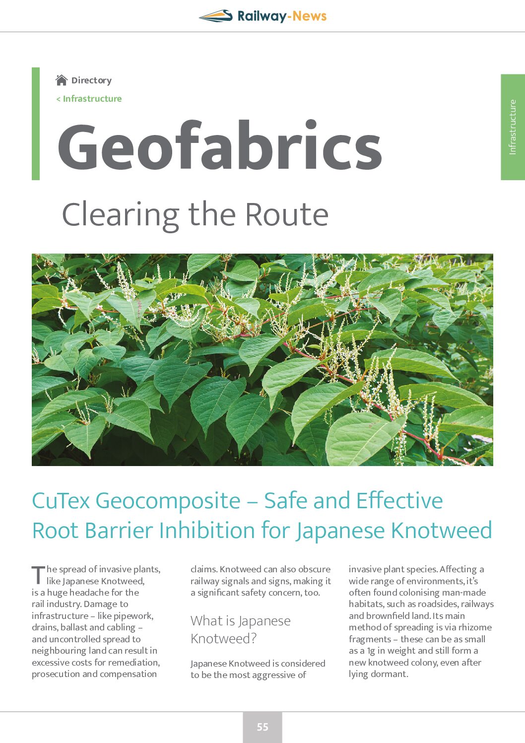 Geofabrics – Clearing the Route