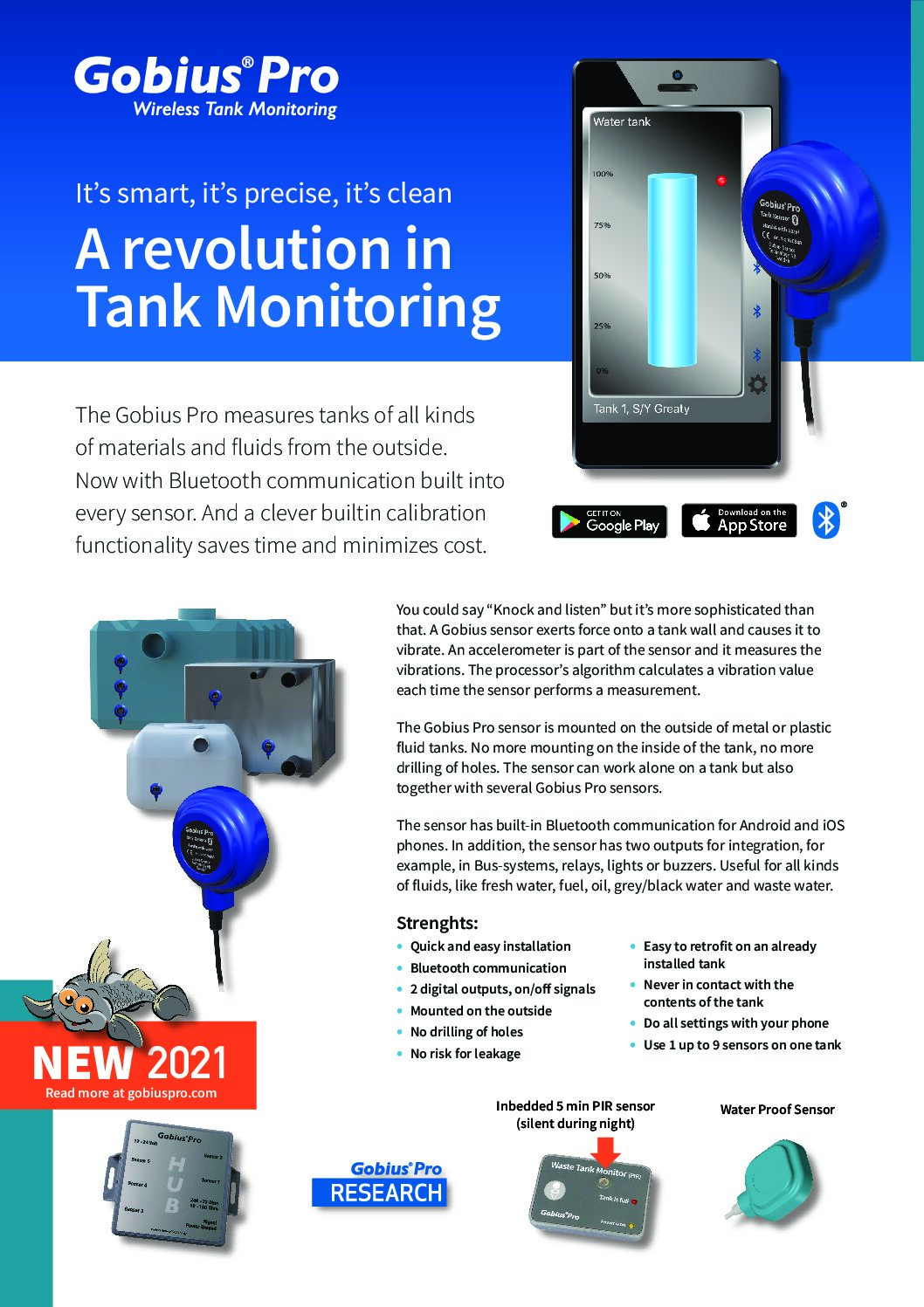 Gobius®️ Pro Wireless Tank Monitoring