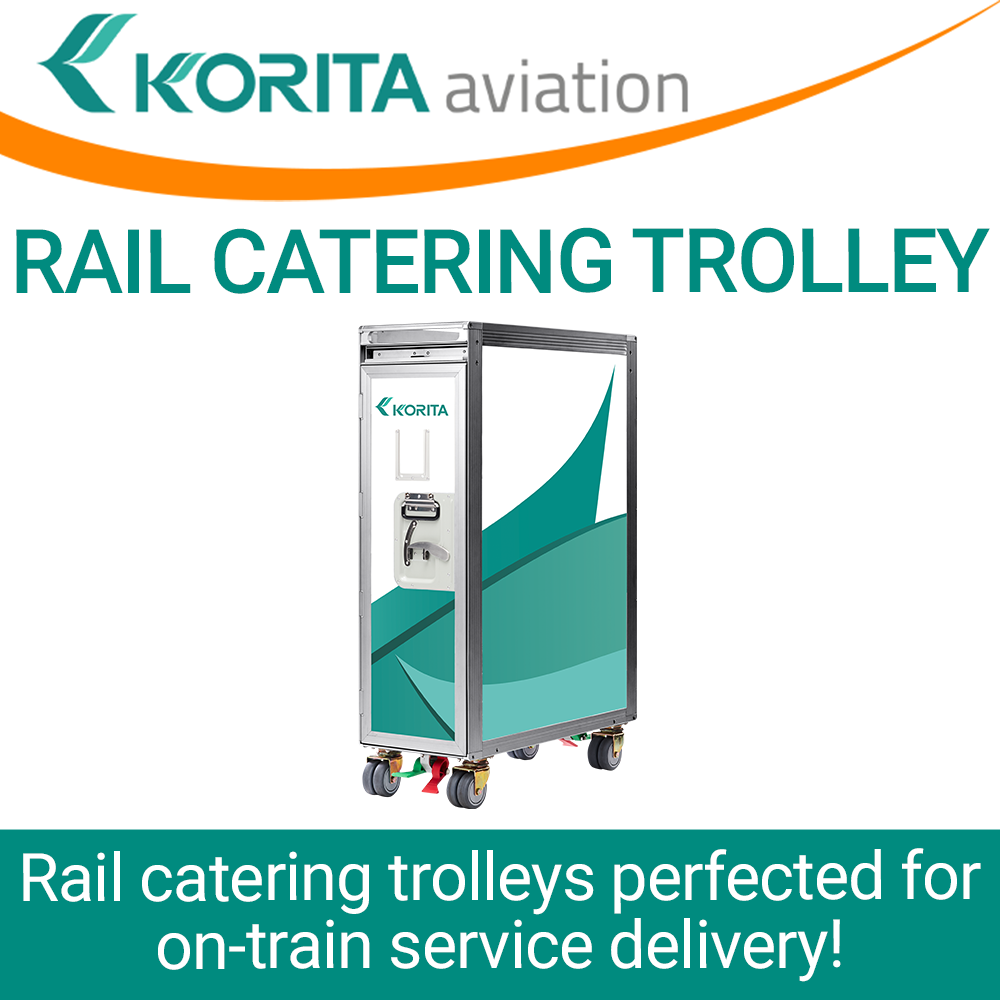 Manufacturing rail catering trolleys for on-train service