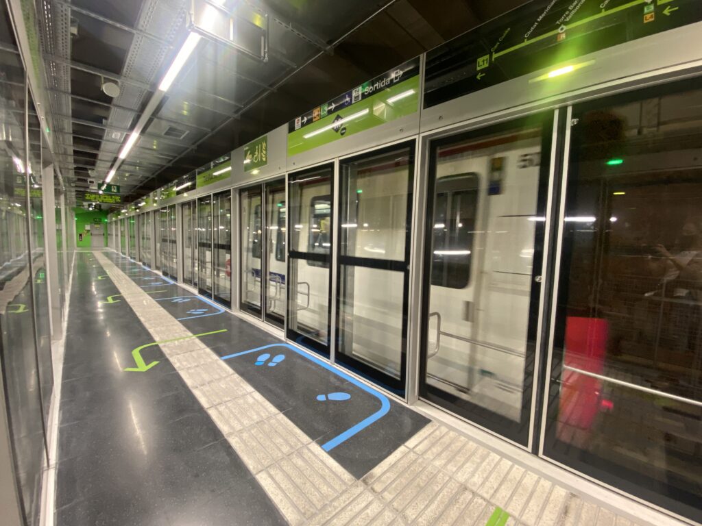 New Platform Dorms at Nova Station, Barcelona