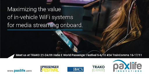 PaxLife Innovations Silver Sponsor at World Passenger Festival 2021