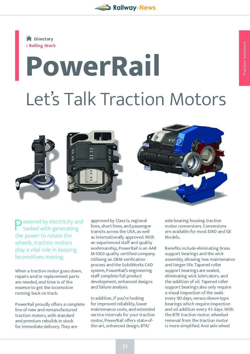 PowerRail – Let’s Talk Traction Motors