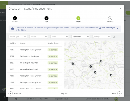 Digitalised passenger information systems