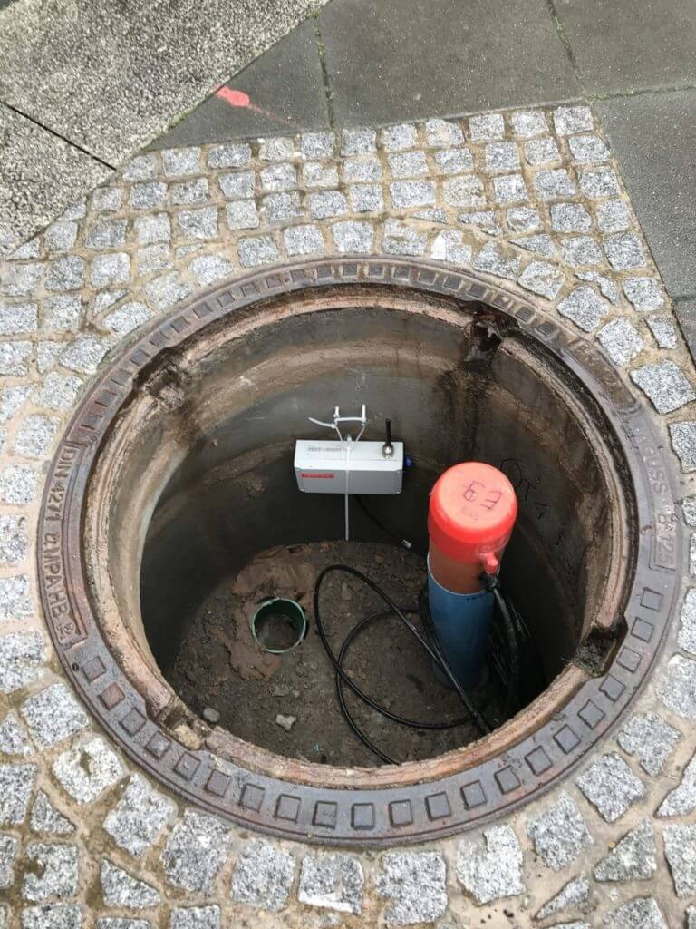 U5 Metro Line Construction Manhole - Worldsensing