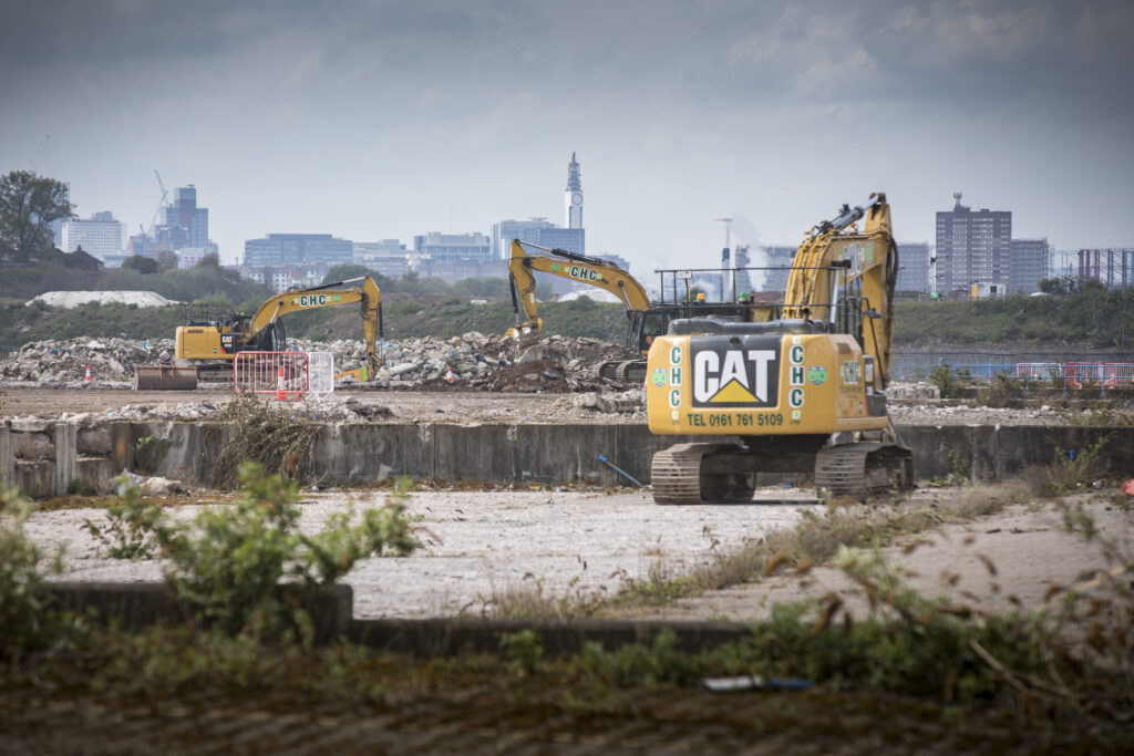 Washwood Heath construction site