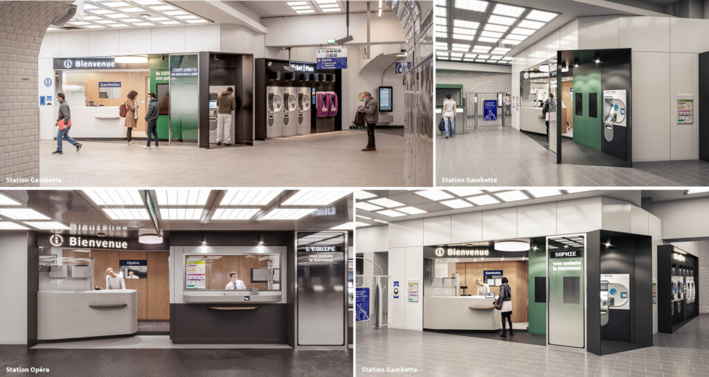 RATP Opéra Site Design