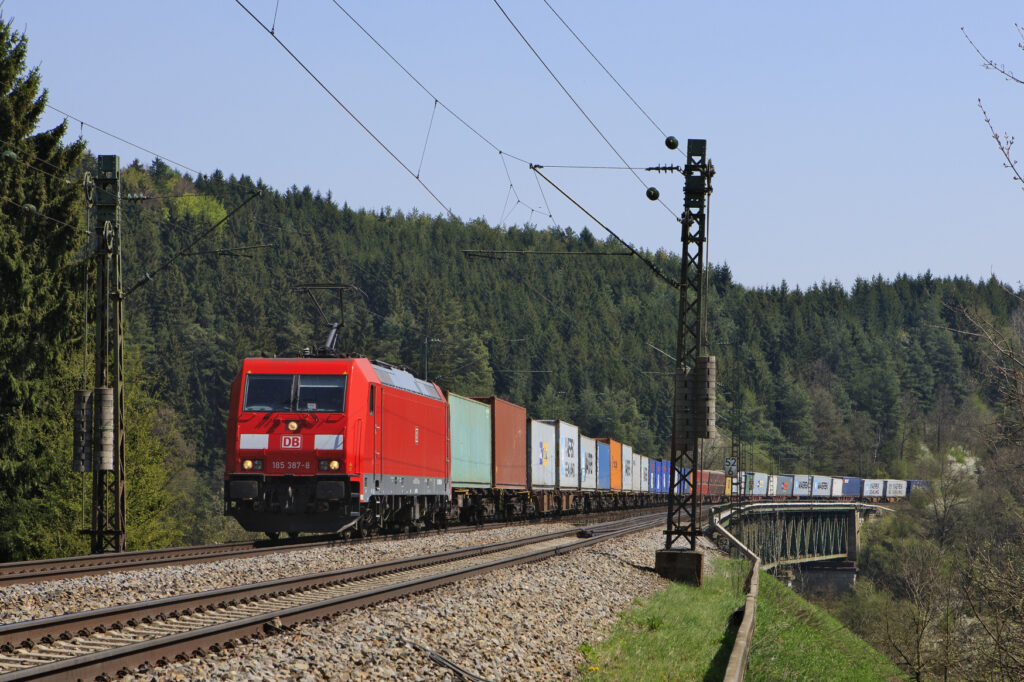 A DB freight train