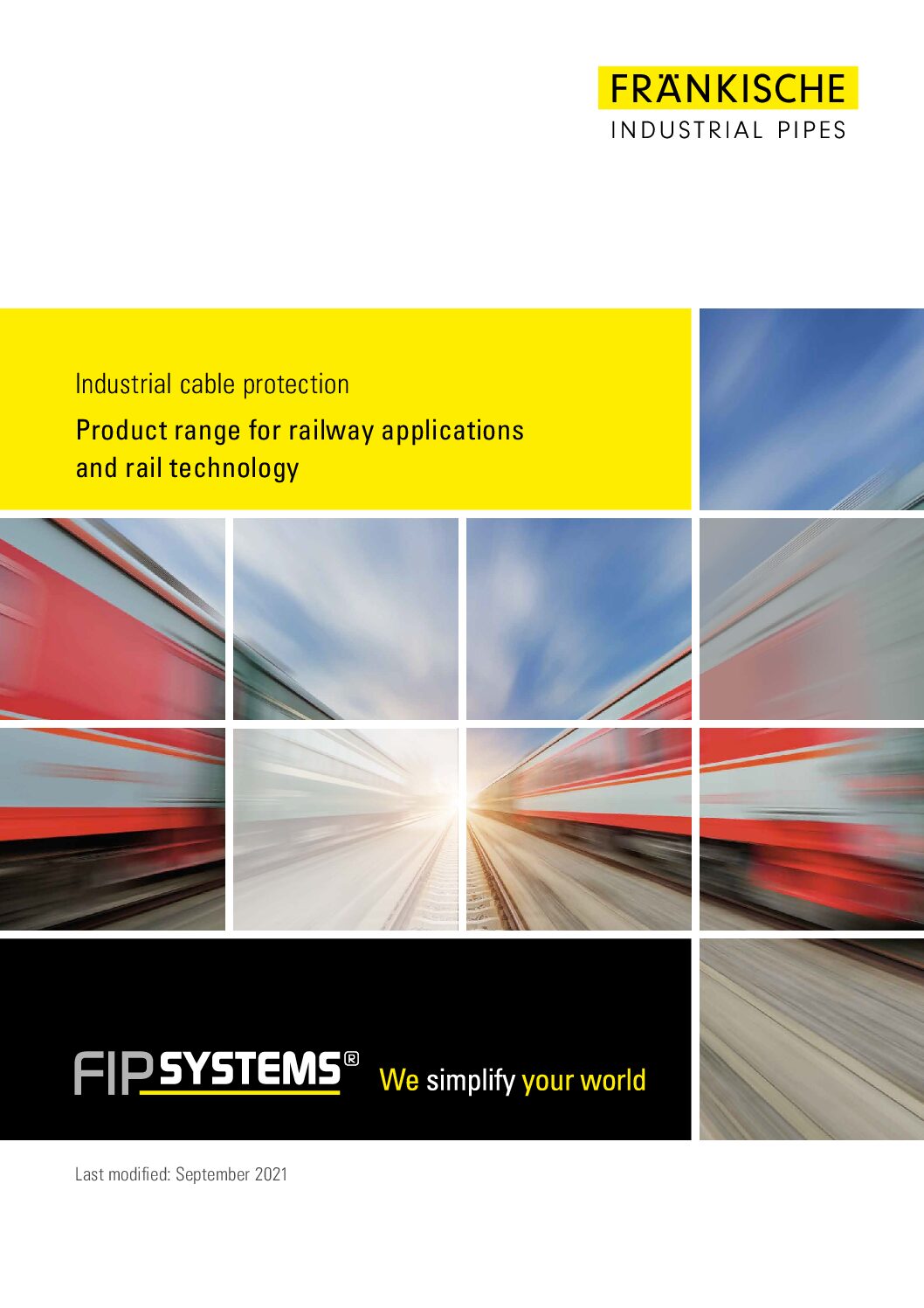 Industrial Cable Protection for Railway Applications and Rail Technology