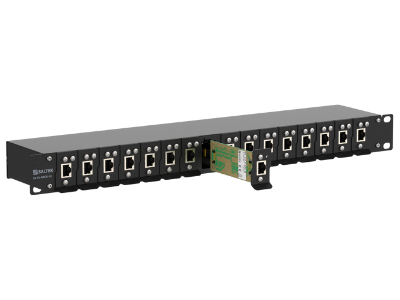 SALTEK: DL-PL-RACK-1U – Multichannel SPDs for Ethernet